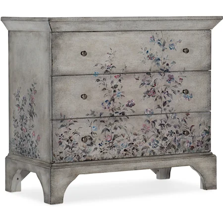 Transitional 3-Drawer Accent Chest